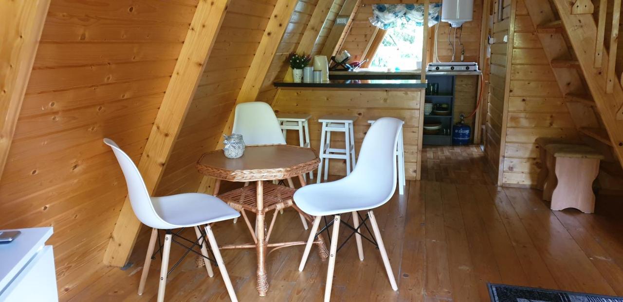 Domki Letniskowe Pod Lasem Koziniec Esterno foto