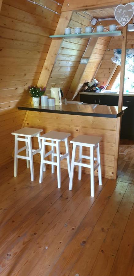 Domki Letniskowe Pod Lasem Koziniec Esterno foto