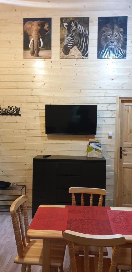 Domki Letniskowe Pod Lasem Koziniec Esterno foto