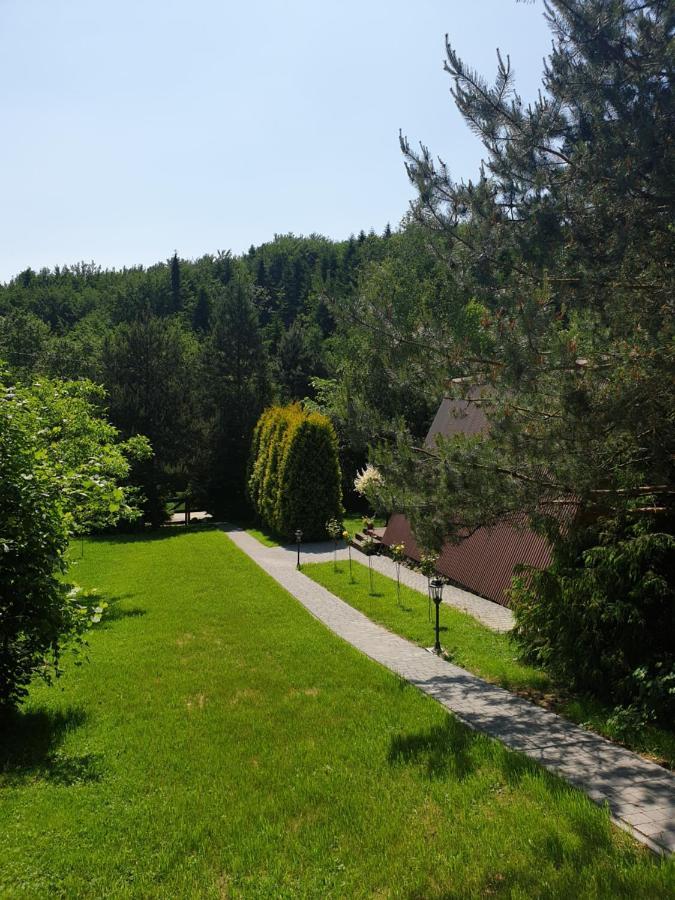 Domki Letniskowe Pod Lasem Koziniec Esterno foto
