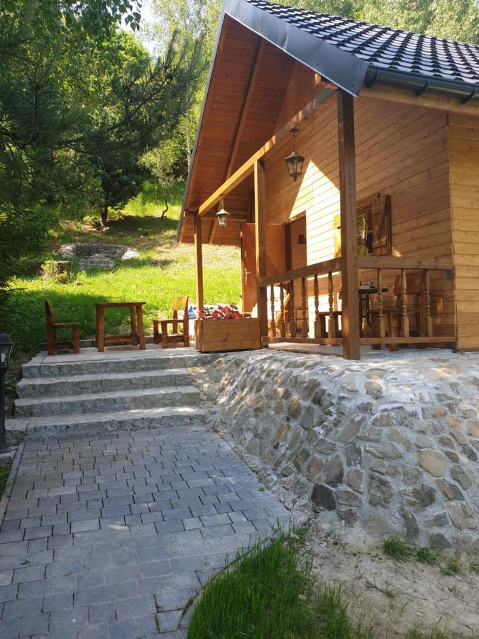 Domki Letniskowe Pod Lasem Koziniec Esterno foto