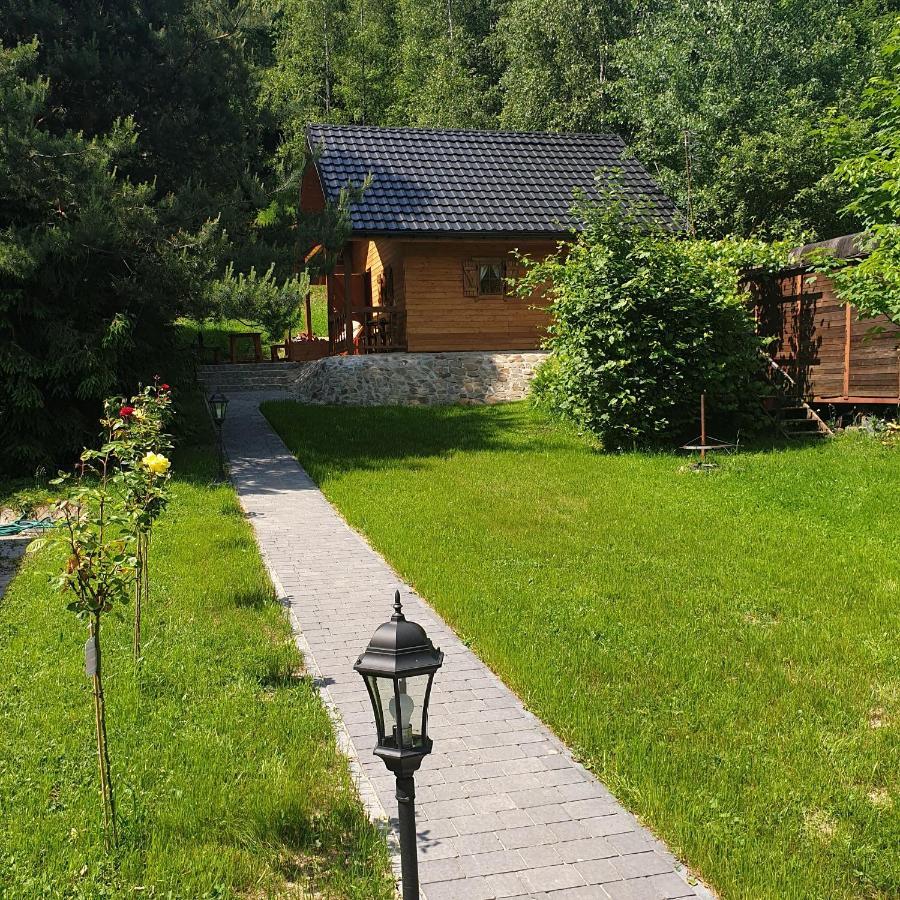 Domki Letniskowe Pod Lasem Koziniec Esterno foto