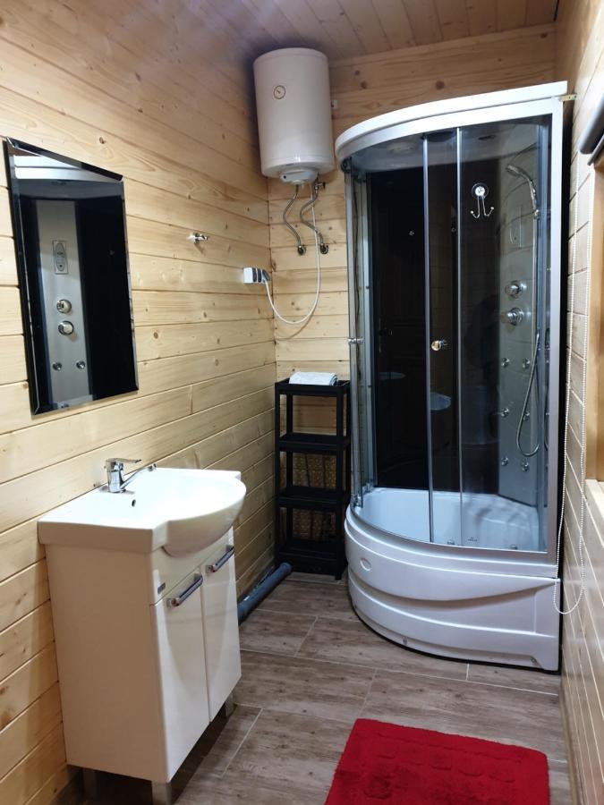 Domki Letniskowe Pod Lasem Koziniec Esterno foto