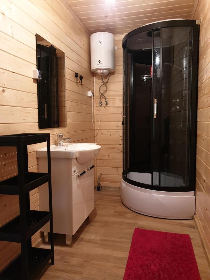 Domki Letniskowe Pod Lasem Koziniec Esterno foto