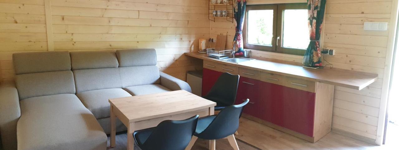 Domki Letniskowe Pod Lasem Koziniec Esterno foto