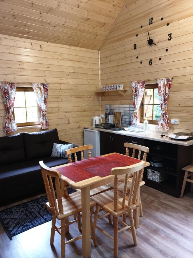 Domki Letniskowe Pod Lasem Koziniec Esterno foto