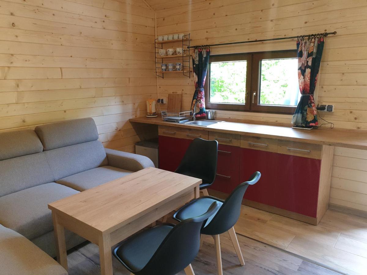 Domki Letniskowe Pod Lasem Koziniec Esterno foto