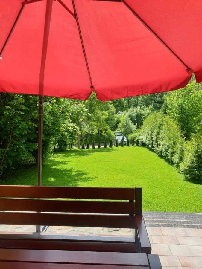 Domki Letniskowe Pod Lasem Koziniec Esterno foto